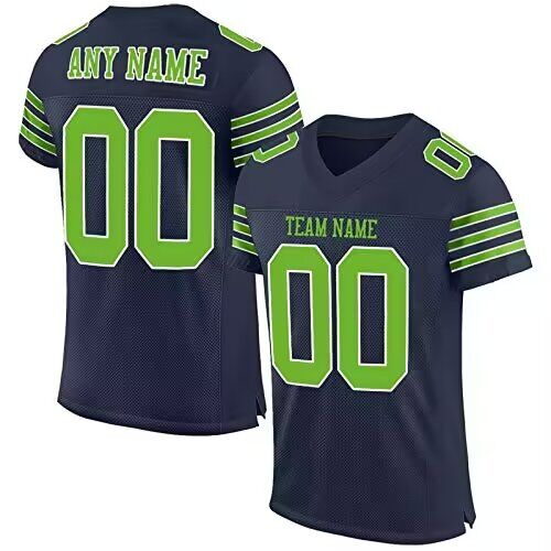 2024 Women NFL custom throwback blue nike jersey style 5